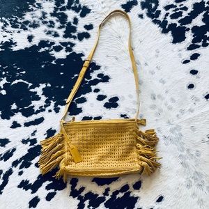 Nordstrom Handbag Mustard Yellow